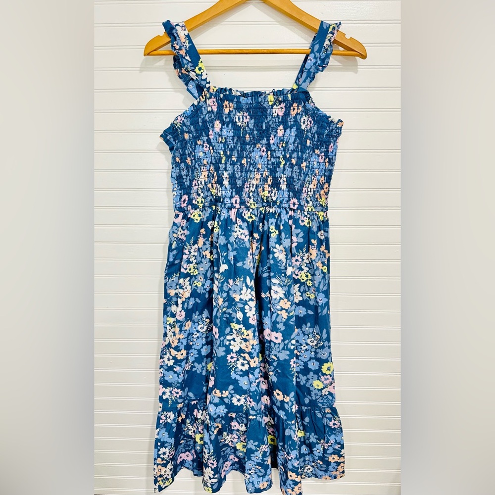 GAP Kids Blue Floral Dress - Size Youth XXL (14-16) | New with Tag
